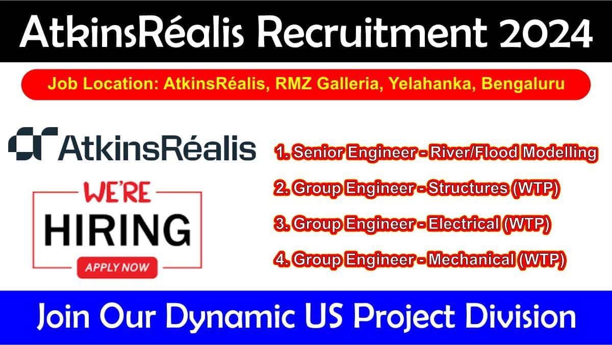 AtkinsRéalis Recruitment 2024
