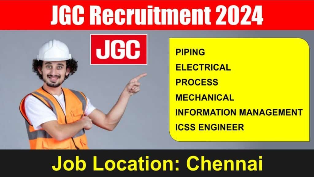 JGC Recruitment 2024