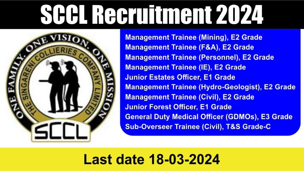 SCCL Recruitment 2024
