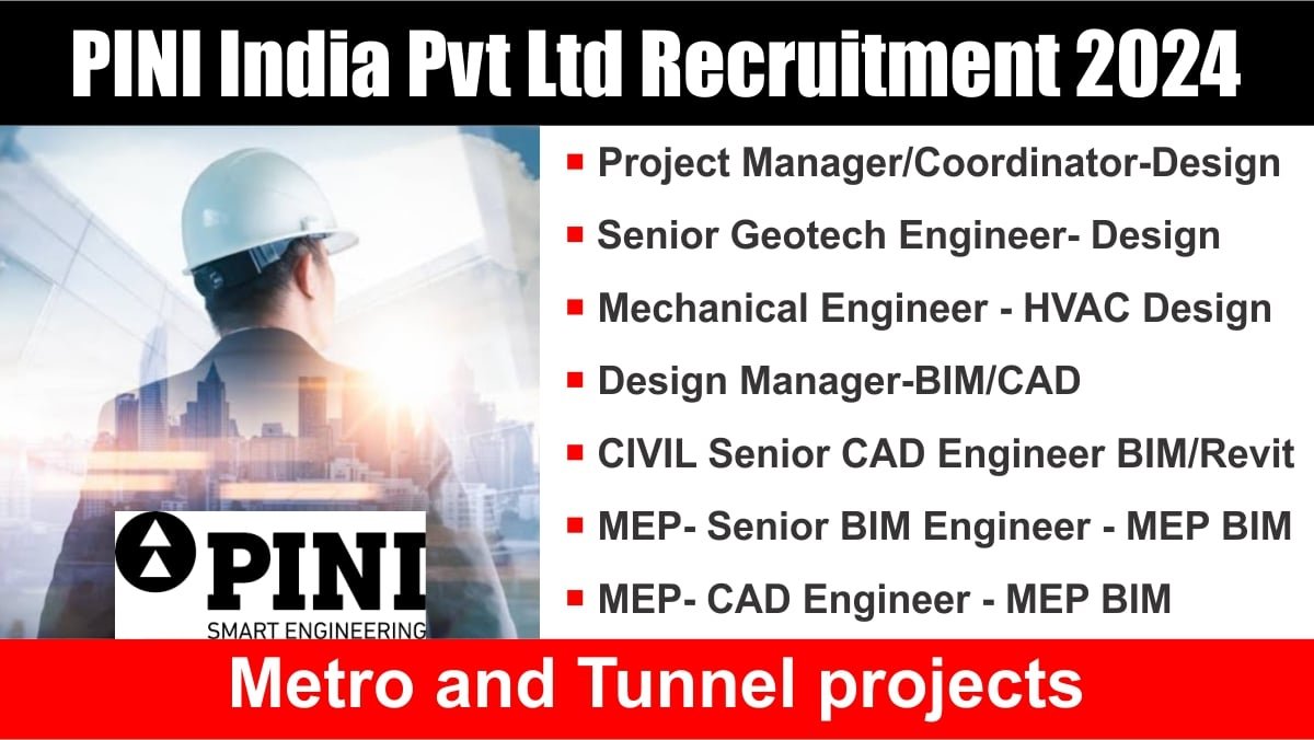 PINI India Pvt Ltd Recruitment 2024