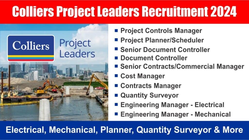 Colliers Project Leaders Recruitment 2024
