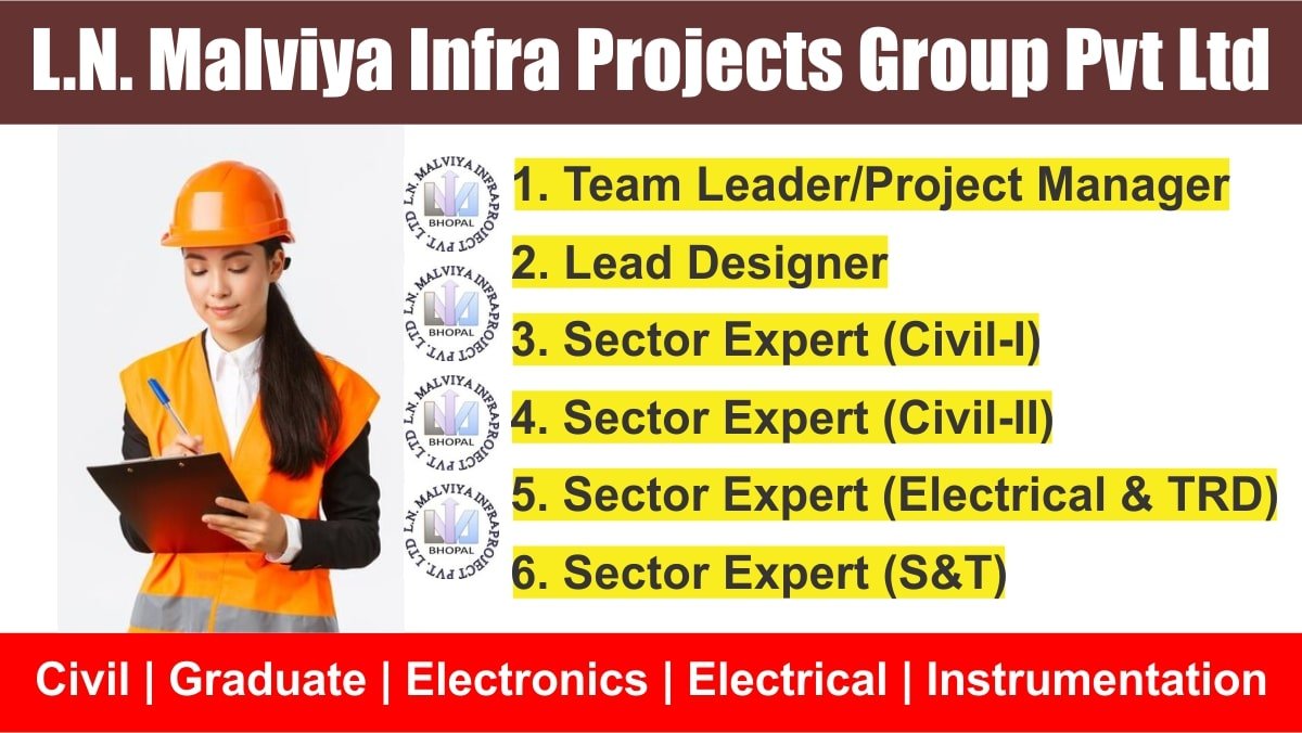 L.N. Malviya Infra Projects Group Pvt Ltd Recruitment 2024