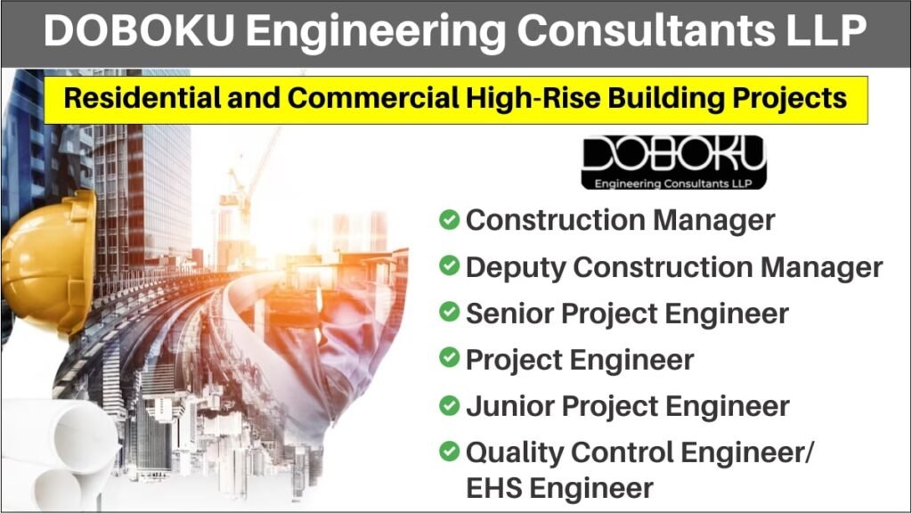 DOBOKU Engineering Consultants LLP Urgent Hiring