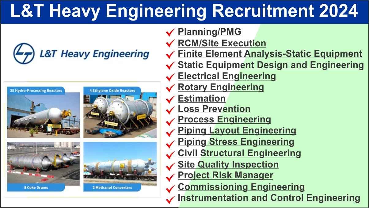 L&T Heavy Engineering Recruitment 2024