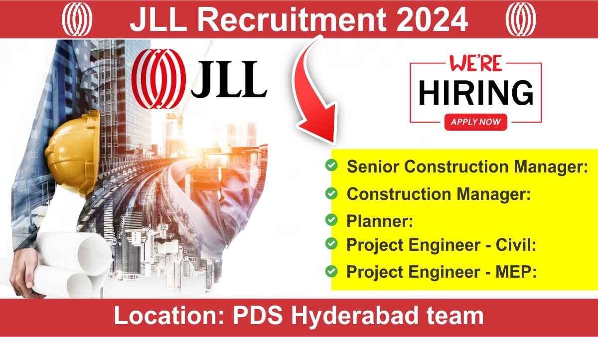 JLL Recruitment 2024