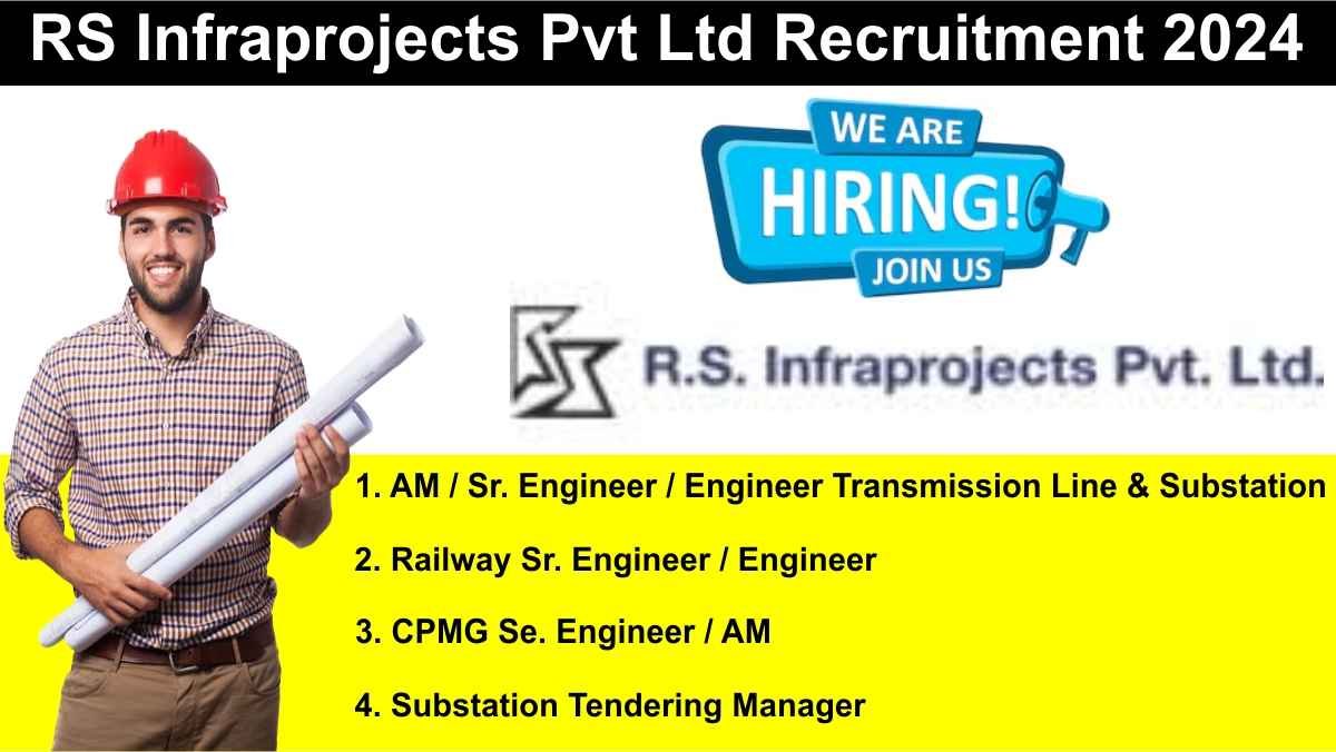 RS Infraprojects Pvt Ltd Recruitment 2024