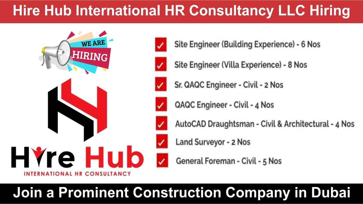 Hire Hub International HR Consultancy LLC Hiring
