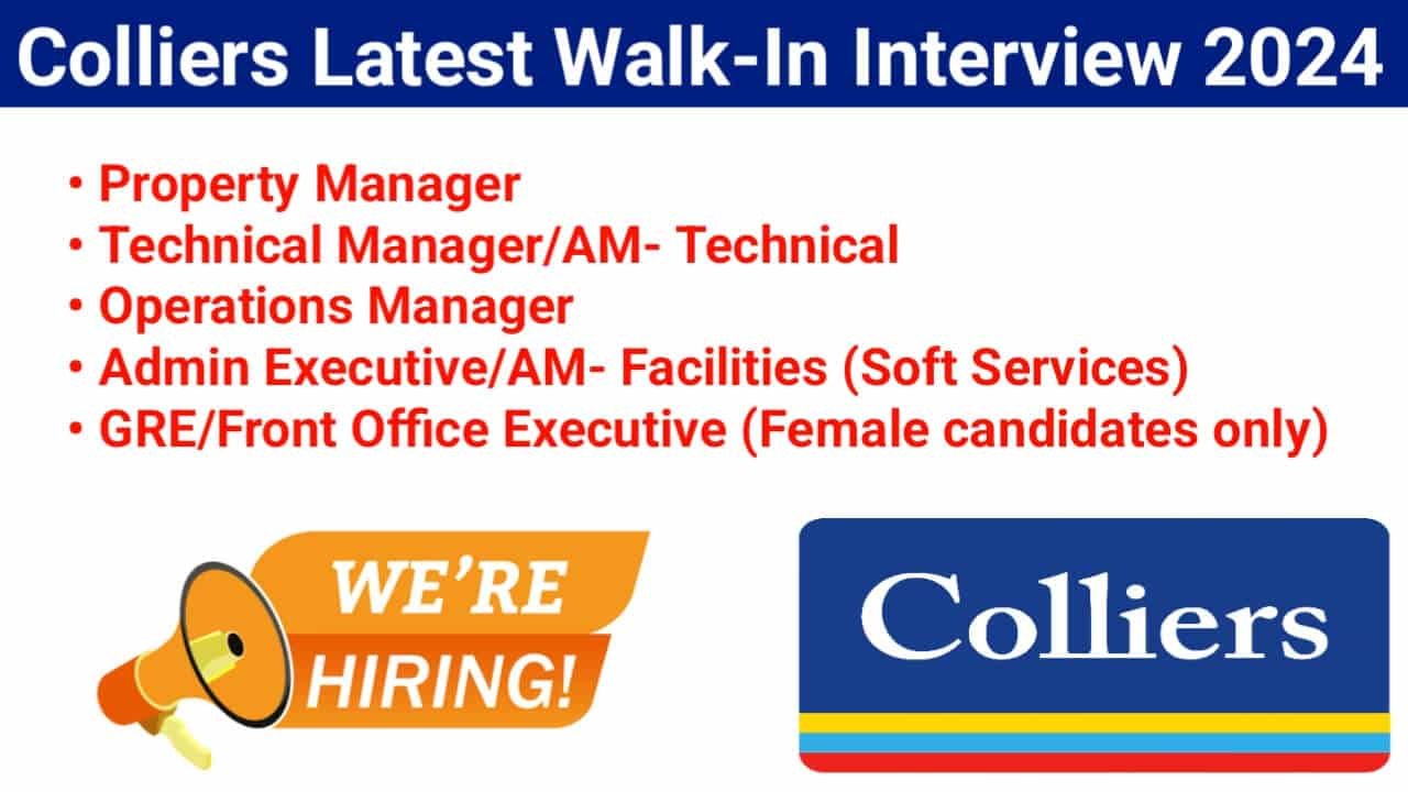 Colliers Latest Walk-In Interview 2024