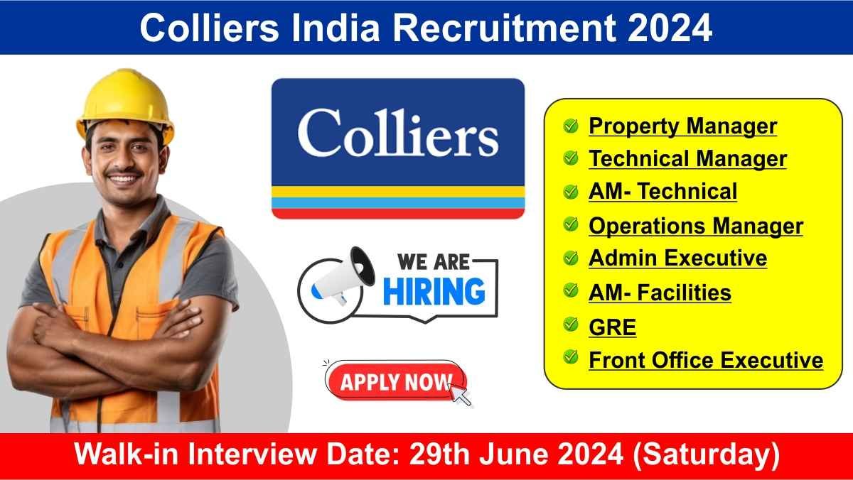 Colliers India Recruitment 2024