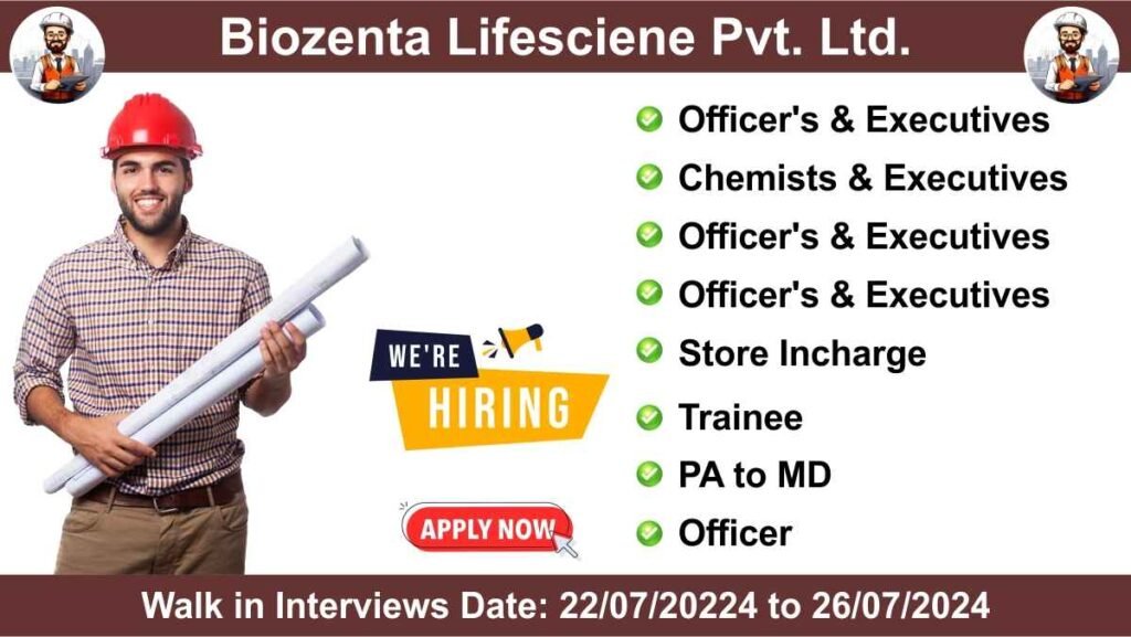 Biozenta Lifesciene pvt ltd