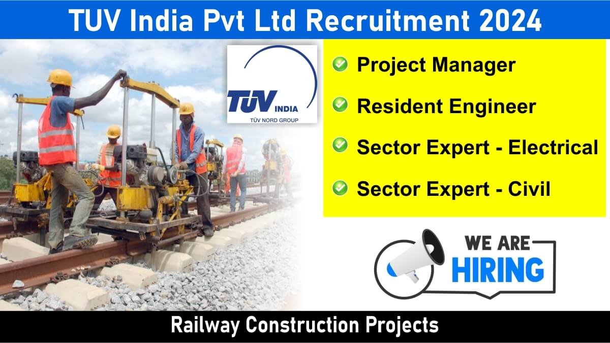 TUV India Pvt Ltd Recruitment 2024: Hiring for Multiple Positions in ...