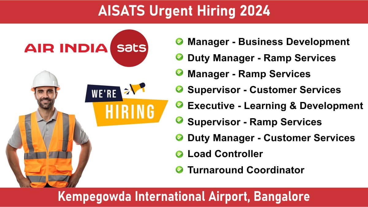 AISATS Urgent Hiring 2024