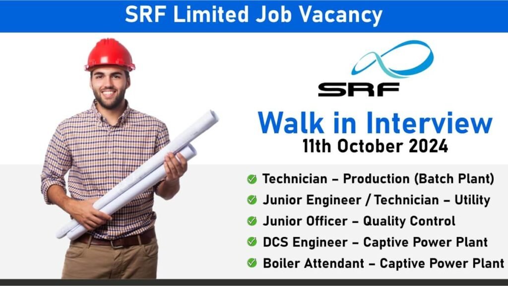 SRF Limited Job Vacancy