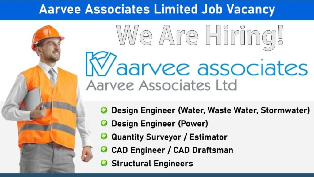 Aarvee Associates Limited Job Vacancy