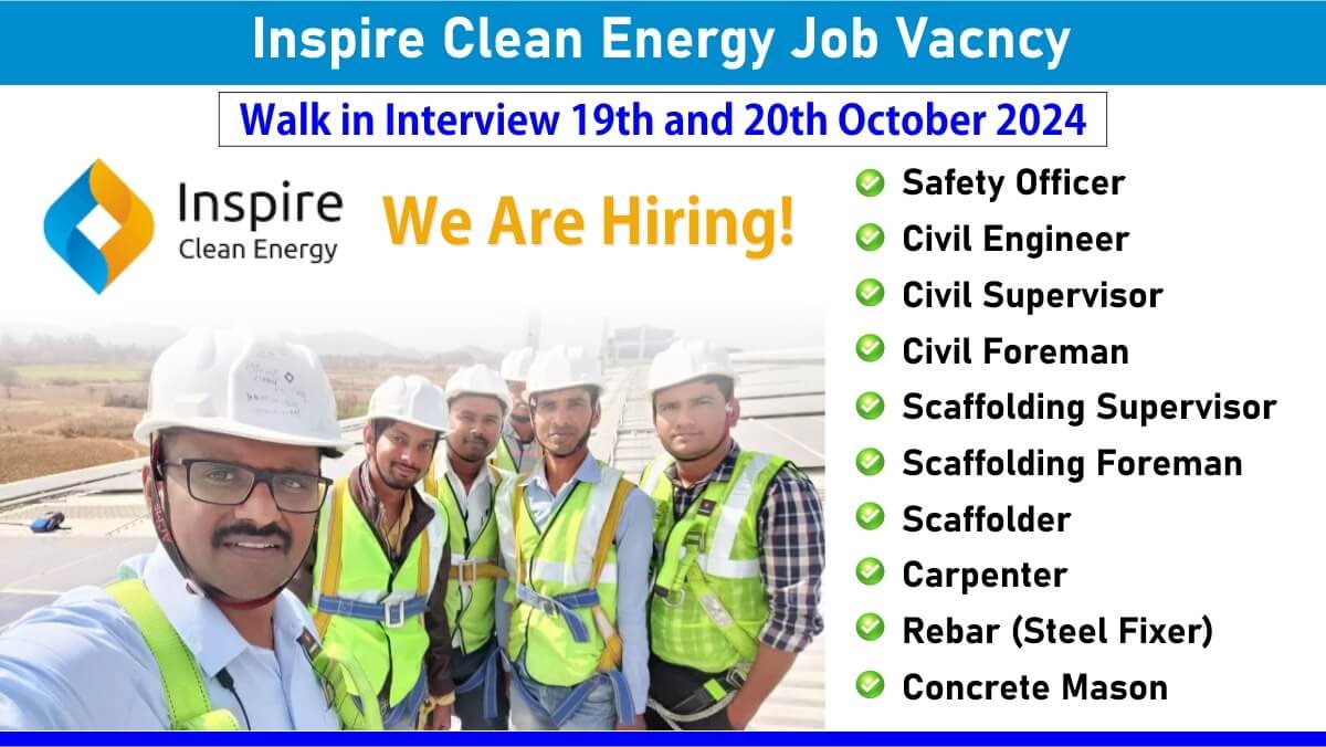 Inspire Clean Energy Job Vacncy