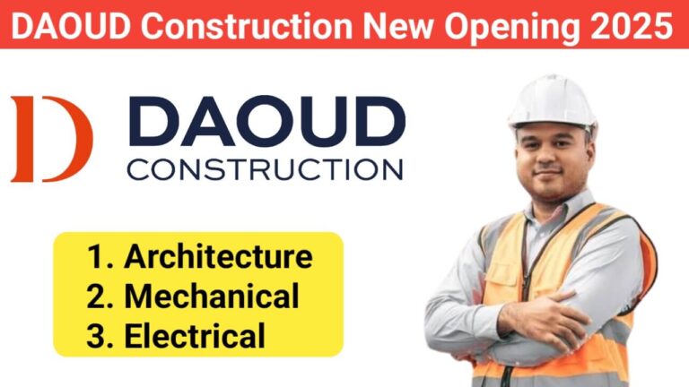 DAOUD Construction New Opening 2025
