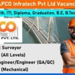 APCO Infratech Pvt Ltd Hiring 2025 | For 10th, 12th, ITI, Diploma, Graduation, B.E, B.Tech Jobs