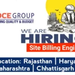 PDCE Group Urgent Hiring 2025 | For Site Billing Engineer | Billing Engineer Jobs In Rajasthan