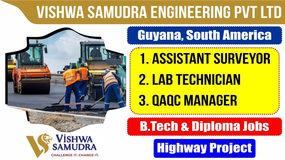 Vishwa Samudra Engineering Pvt Ltd Vacancy