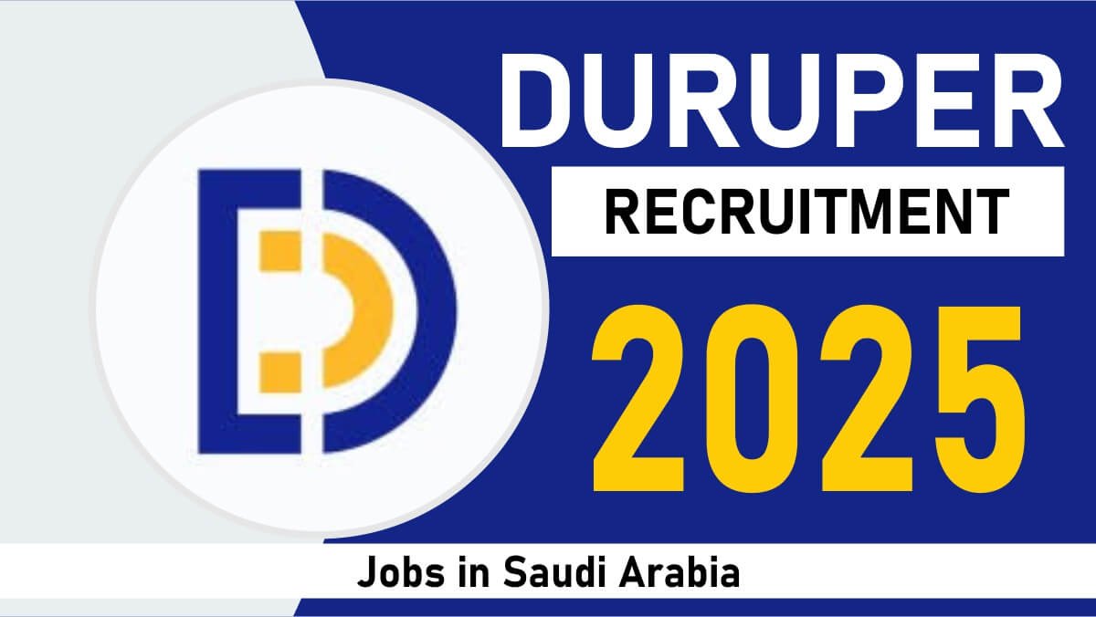 Duruper Job Vacancy 2025