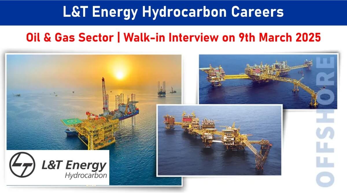 L&T Energy Hydrocarbon Vacancy