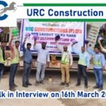 URC Construction Pvt Ltd Vacancy