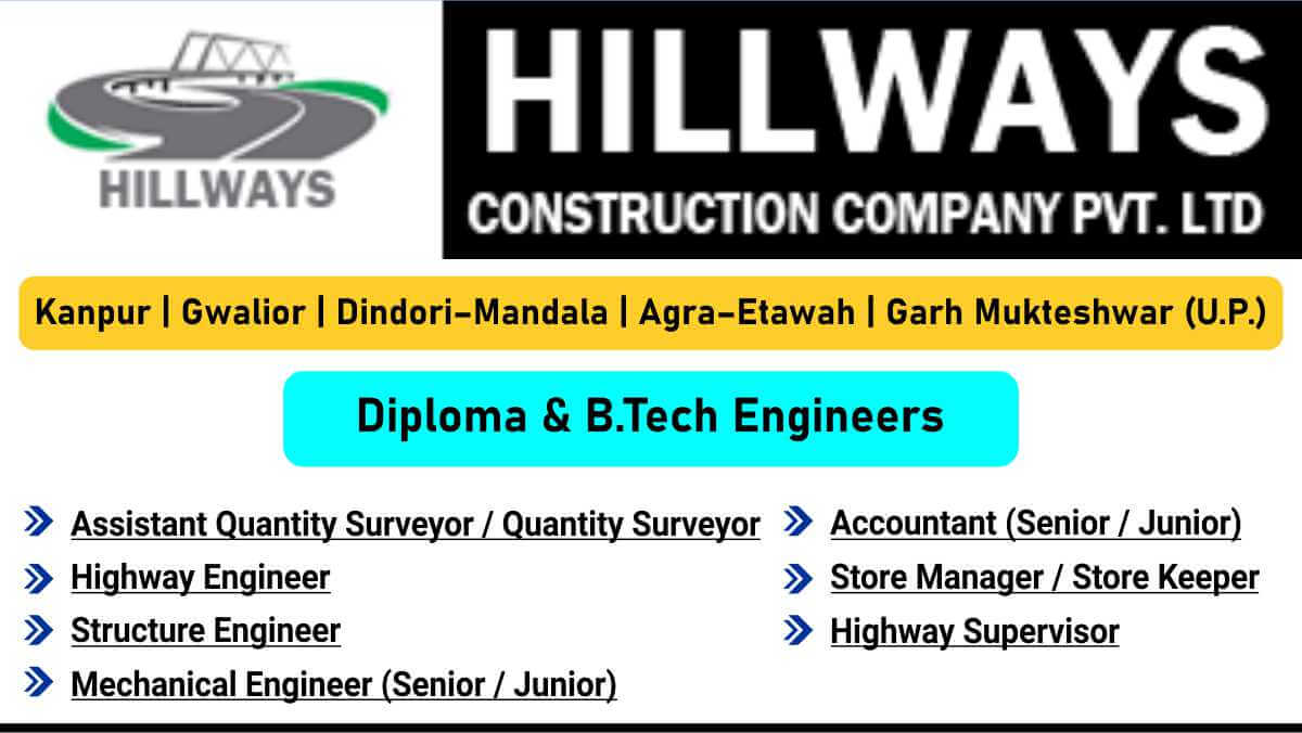 Hillways Construction Company Job Vacancies