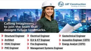 L&T Construction Recruitment 2025 | Design Engineers Hiring | Chennai Location